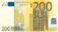 Billete de 200 Euros