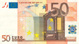 Billete de 50 Euros